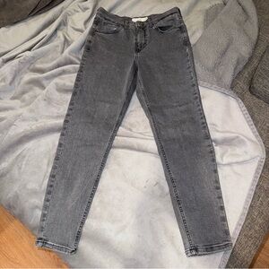 Topshop Charcoal Jamie Jeans